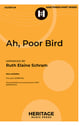 Ah, Poor Bird SAB choral sheet music cover